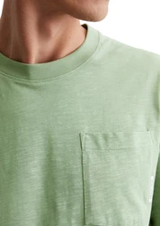 Marc O'Polo Langarmshirt Hellgrün/Grün/Khaki