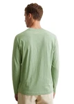 Marc O'Polo Langarmshirt Hellgrün/Grün/Khaki