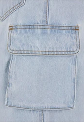 2Y Studios Aidan Cargo Baggy Jeans Hellblau/Blau