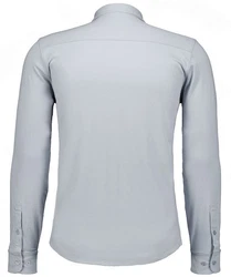 RAGMAN Henleyshirt Grau/Blau/Hellblau