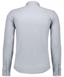 RAGMAN Henleyshirt Grau/Blau/Hellblau