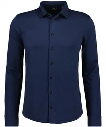 RAGMAN Henleyshirt Dunkelblau/Blau