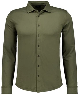 RAGMAN Henleyshirt Dunkelgrün/Grün/Khaki