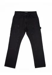 2Y Studios Haldor Carpenter Straight Jeans Schwarz