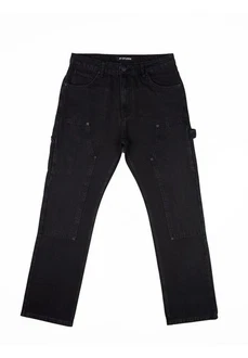 2Y Studios Haldor Carpenter Straight Jeans Schwarz