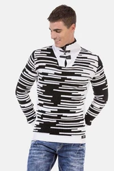 Cipo & Baxx Stehkragenpullover CP245 CP245