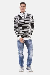Cipo & Baxx Stehkragenpullover CP245 CP245