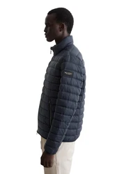 Marc O'Polo Outdoorjacke mit Wattierung Dunkelblau/Grau/Blau/Hellblau/Braun