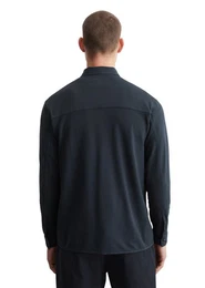 Langarm-Poloshirt aus Bio-Baumwolle mit Elasthan