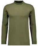 RAGMAN Stehkragenshirt Dunkelgrün