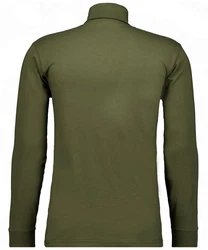 RAGMAN Rollkragenshirt Langarmshirt Unterzieh Rolli Dunkelgrün