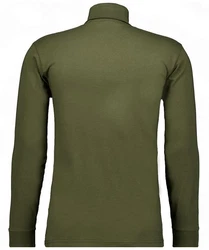 RAGMAN Rollkragenshirt Langarmshirt Unterzieh Rolli Dunkelgrün