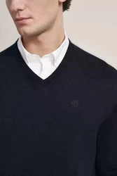 bugatti V-Ausschnitt Pullover 7300-65520B