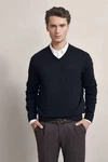 bugatti V-Ausschnitt Pullover 7300-65520B
