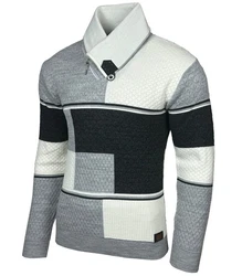 Baxboy Strickpullover Stehkragen Pulli (B-52213) B-52213