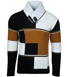 Baxboy Strickpullover Stehkragen Pulli (B-52213) B-52213
