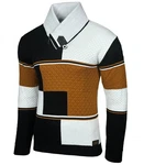 Baxboy Strickpullover Stehkragen Pulli (B-52213) B-52213