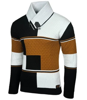 Baxboy Strickpullover Stehkragen Pulli (B-52213) B-52213