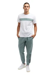 Bruno Banani T-Shirt BUCK Weiß/Creme/Grün