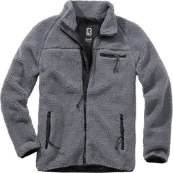 Brandit Teddyfleece Jacket Dunkelgrau/Dunkelblau/Grau/Hellgrau