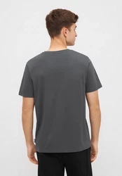 Bench. T-Shirt WORSLEY Dunkelgrau/Hellgrau/Beige/Grau/Schwarz