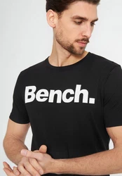 Bench. T-Shirt LEANDRO Schwarz