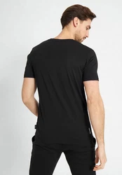 Bench. T-Shirt LEANDRO Schwarz