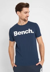 Bench. T-Shirt LEANDRO Dunkelblau