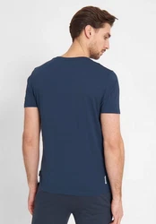 Bench. T-Shirt LEANDRO Dunkelblau