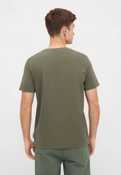 Bench. T-Shirt LEANDRO Dunkelgrün/Grün/Khaki