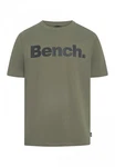 Bench. T-Shirt LEANDRO Dunkelgrün/Grün/Khaki
