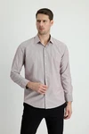 KIGILI Herrenhemd Langarm Rot/Lila/Rosa KIGILI Herrenhemd Langarm Rot/Lila/Rosa