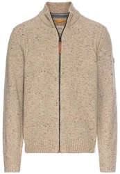 camel active Strickjacke Beige/Braun/Khaki