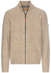 camel active Strickjacke Beige/Braun/Khaki