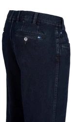 Brühl Chinohose Milano2 Dunkelblau/Blau