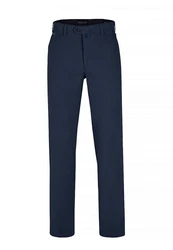 Brühl Chinohose London Dunkelblau/Blau/Hellblau
