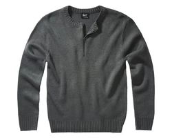 Brandit Pullover Dunkelgrau/Grau/Dunkelgrün