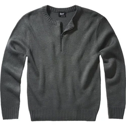 Brandit Pullover Dunkelgrau/Grau/Dunkelgrün