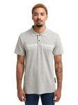 Bruno Banani Poloshirt CARPENTER Grau/Beige/Hellblau