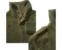 Brandit Alpin Pullover Schwarz/Dunkelblau