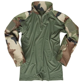 Mil-Tec Langarmshirt Militär Combat-Shirt Feldhemd Tactical 
