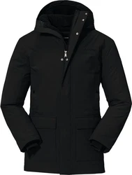 Schöffel Funktionsjacke Ins. Parka Rotterdam Schwarz