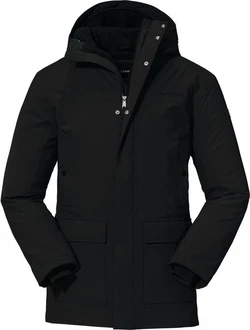 Schöffel Funktionsjacke Ins. Parka Rotterdam Schwarz
