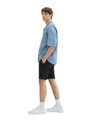 TOM TAILOR Shorts Dunkelblau/Hellblau/Blau