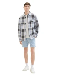 TOM TAILOR Denim Chinoshorts Hellblau/Blau
