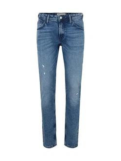 TOM TAILOR Weite Jeans Blau/Hellblau