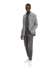 TOM TAILOR Weite Jeans Grau/Dunkelgrau/Hellgrau