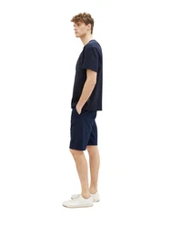 TOM TAILOR Chinoshorts Dunkelblau/Blau