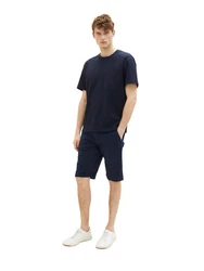 TOM TAILOR Chinoshorts Dunkelblau/Blau
