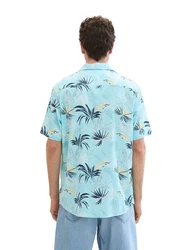 TOM TAILOR Hemd Kurzen Arm Blau